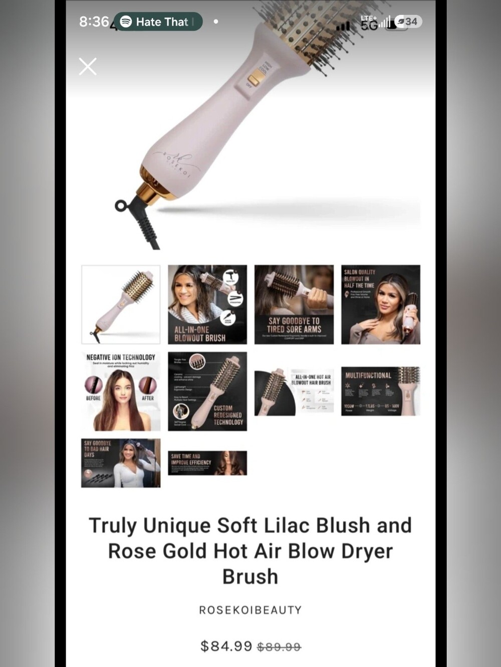 Dryer And Styler In 1